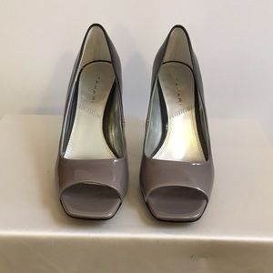 Tahari open toe heels